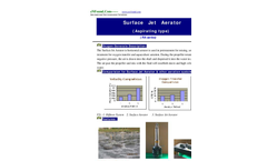 Surface Jet Aerator (Aspirating type) (RA series) Brochure