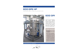 ECO DPE HP Series Low Temperature Vacuum Evaporator with Heat Pump - Datasheet