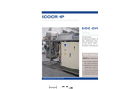 ECO CR HP Series Low Temperature Vacuum Evaporator with Heat Pump - Datasheet