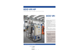 ECO VR HP Series Low Temperature Vacuum Evaporator with Heat Pump - Datasheet