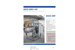 ECO DRY HP Series Low Temperature Vacuum Evaporator with Heat Pump - Datasheet