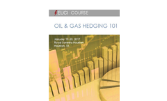 Oil & Gas Hedging 101 Courses Brochure