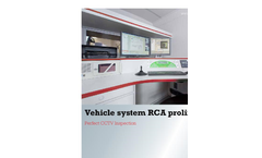 Model RCA Proline - CCTV-Inspection System - Brochure