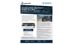 AquaWorks - Wastewater Treatment Plant in a Box - Brochure