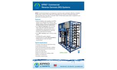 EPRO Commercial Reverse Osmosis (RO) Systems - Brochure