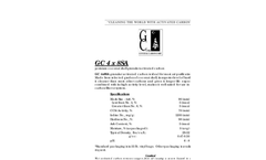 GC 4x8SA Premium Coconut Shell Granular Activated Carbon Brochure