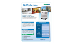 AirMedic - D Exec - Advanced Air Filtration For Superior Particle Control Datasheet