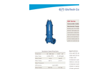 Model ESC series - Submersible Solids Handling Pumps Brochure
