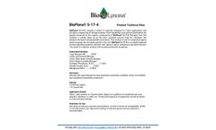 BioFlora - Model 5-17-4 - Blend of Nutrients Designed for Ground Applications - Datasheet