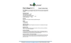 Fish-O-Mega - Model 4-1-1 - Proprietary Blend of Fish Solubles - Datasheet