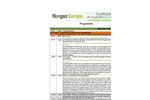 Biogaz Europe 2010 - French PROGRAMME