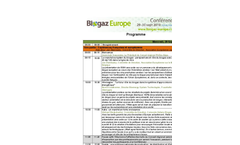 Biogaz Europe 2010 - French PROGRAMME