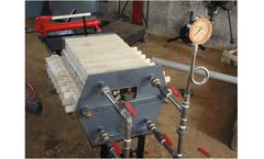 Model Series-100 - Lab Porter - Polypropylene Filter Press System