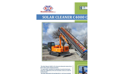 Model C4000 C-AP - Photovoltaic Panels Cleaning Machines Brochure