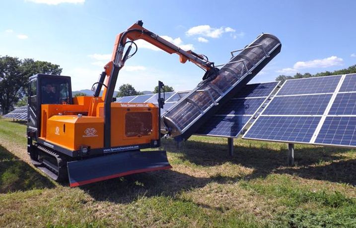 Telescopic Photovoltaic Panel Cleaning Machines-1