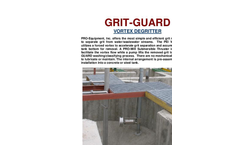 Grit-Guard - Vortex Degritter Datasheet