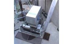 PRO-PACTOR/PRO-VEYOR - Model LSH-P - Hydraulic Screenings Compactor/Conveyor with Washing