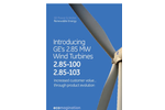 2.85-100 and 2.85-103 Wind Turbine Brochure