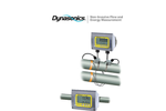 Dynasonics - Model TFX Ultra - Clamp-on Ultrasonic Flow and Energy Meter Brochure