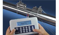 ExactSonic - Model II - Portable Ultrasonic Flow Meter for Liquids