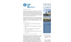 Odour Control Product Sheet (PDF 432 KB)