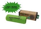 Original Poop Bags - Model USDA - Biobased Single Bulk Roll (1,200 Poop Bags Bundle)