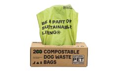 Natural Pet Partners - Model WHSL1NCR005 - 200 Ct Bulk Roll Compostable Waste Bags