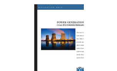 Power generation - coal pulverizer primary air measurement & control Application Brochure