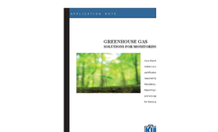 Greenhouse Gas Solutions for Monitoring and Reporting Application Brochure