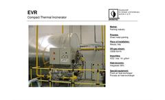 Envirotec - Thermal Incinerator Unit (TIU) - Brochure
