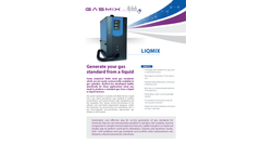 LiqMix - Gas from Liquid Generator Brochure