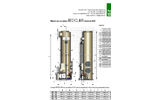 Counter-flow Packed Tower Scrubber Dimension Sheet (PDF 215 KB)