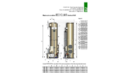 Counter-flow Packed Tower Scrubber Dimension Sheet (PDF 215 KB)