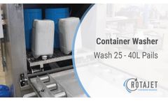 9 Position Container Washer