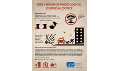 Dirty Bomb Or Radiological  Dispersal Device - Brochure