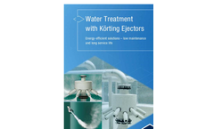 Water treatment with Körting ejectors