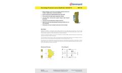 Ammonit - Model M81110 - Overvoltage Protection Module for 2 Datalines - Brochure