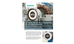 Siemens - SGen-100A-4P Series - Air-Cooled Generator Brochure