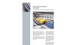 Siemens - SST-9000 - Steam Turbine for Double Flow High-Pressure (S) Cylinder Brochure