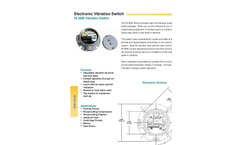 HI 5800 - Electronic Vibration Monitoring Switch Brochure