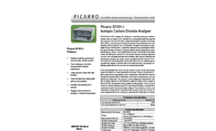 Isotopic CO2 Analyzer Data Sheet (PDF 104 KB)