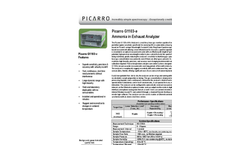 NH3 Analyzer for Exhaust Data Sheet (PDF 103 KB)