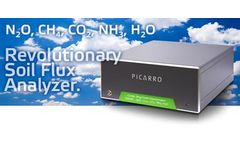 Picarro - Model G2508 - CRDS Analyzers N2O + CH4 + CO2 + NH3 + H2O in Air