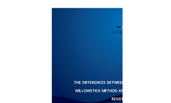 The Differences Between the Willowstick Method and DC Resistivity Brochure
