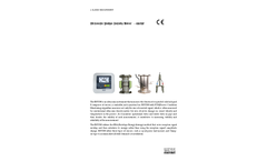 WESS - Model ENV200 Series - Ultrasonic Sludge Density Meter - Brochure