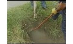 Vac-Tron Culvert Clean Out Using Trailer-Mounted Vacuum System Video