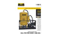 Vac-Tron - SV 500 - Mud & Slurry Excavation and Recovery Vacuum Brochure