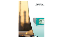 Tethys Instruments - Model EXM 500 - Online Gas Analysers Brochure