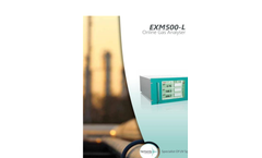 Tethys Instruments EXM500-L Online Gas Analyser - Brochure