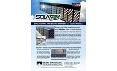 SolaTrim - Model SOLA 20 - Pest Barrier for Solar Panels- Brochure